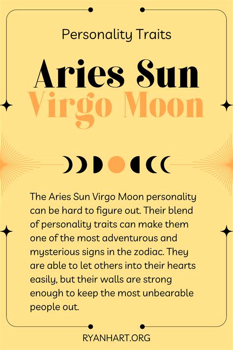 aries sun virgo moon woman
